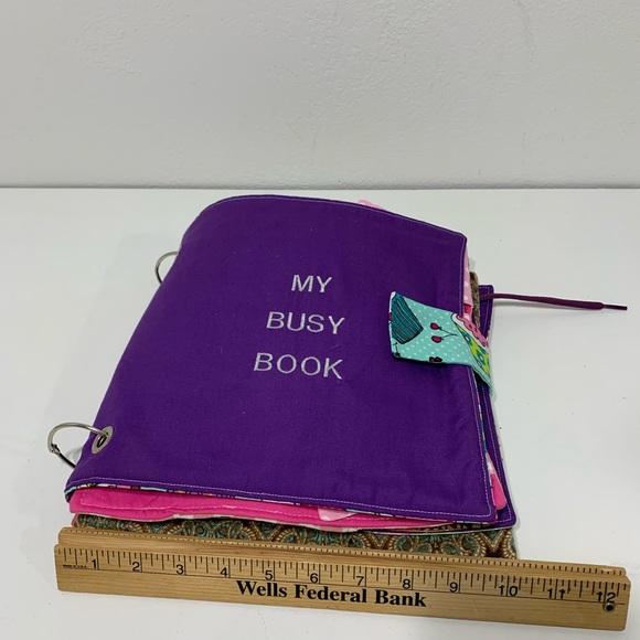 COPY - Busy Book Quiet Book for toddlers - sensory learning book. - Picture 15 of 16